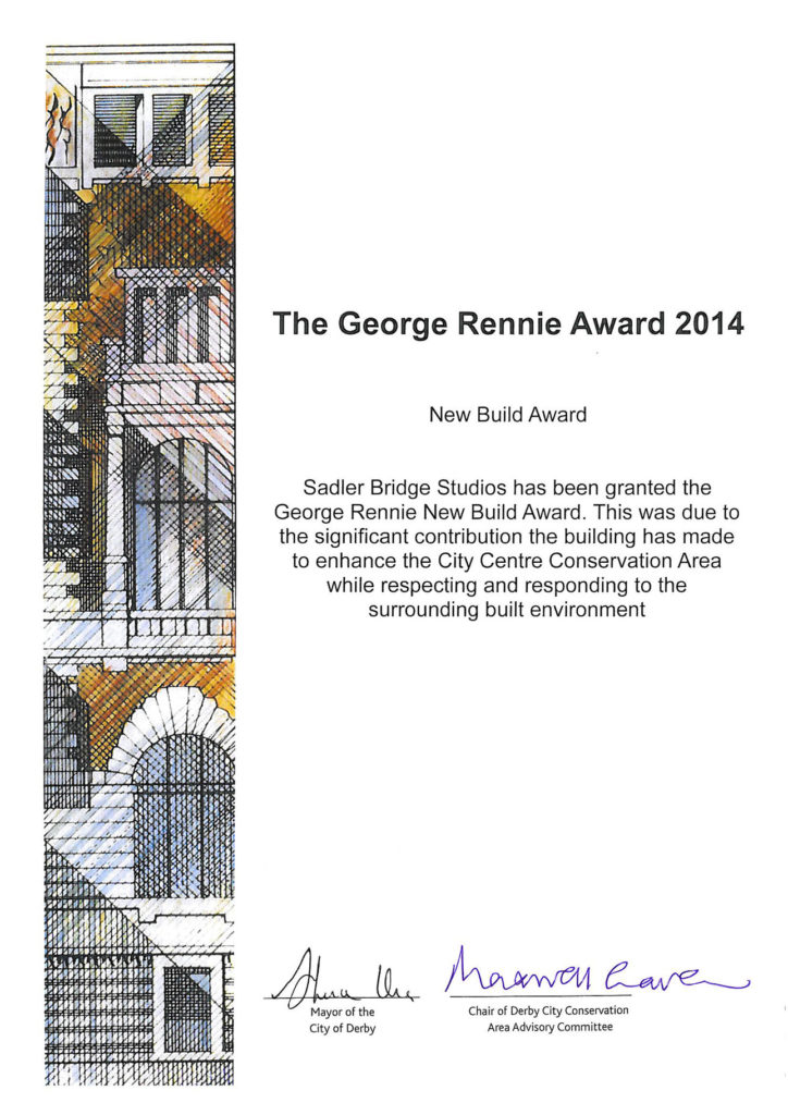 George Rennie Aware 2014_New Build Award